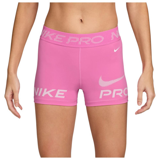 Nike Γυναικείο σορτς-κολάν Pro Mid-Rise 3'' Biker Shorts Nike Γυναικείο σορτς-κολάν Pro Mid-Rise 3'' Biker Shorts